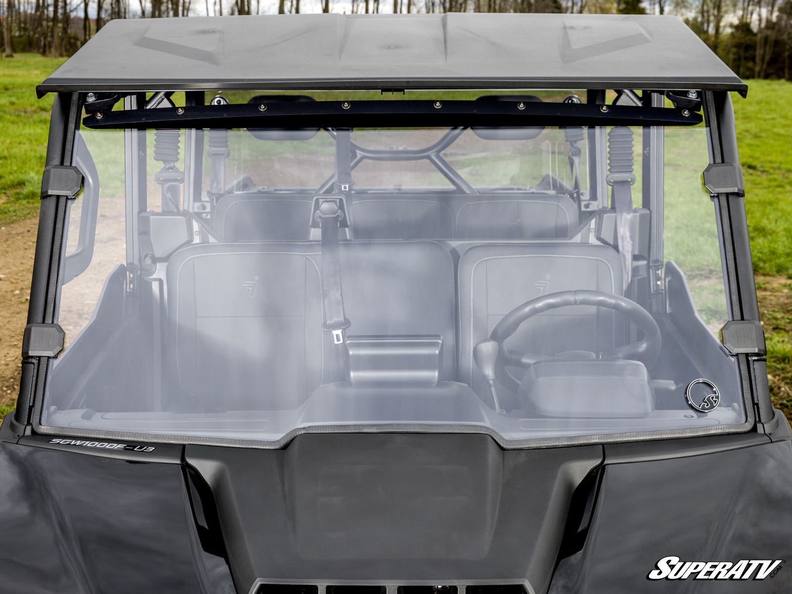 Segway Fugleman UT10 Scratch-Resistant Full Windshield - Crew Cab