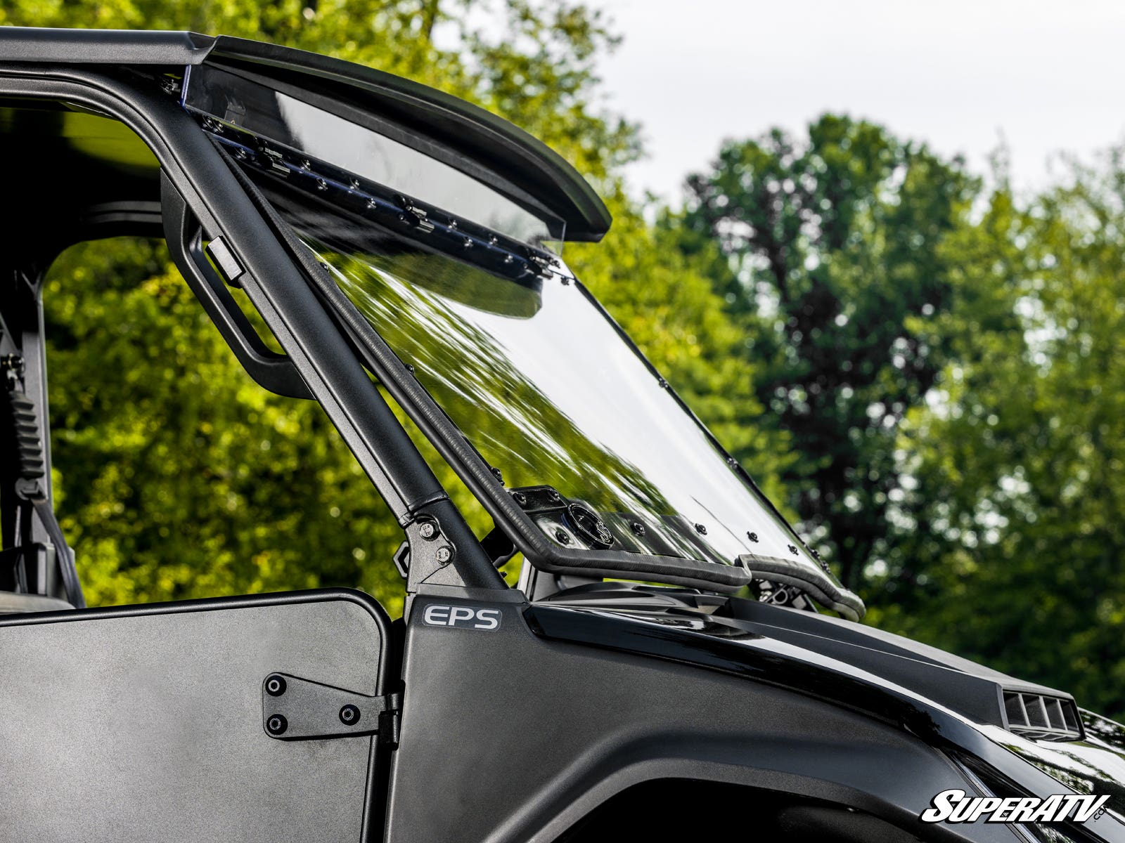 Photo of SuperATV Segway Fugleman UT10 Scratch-Resistant Flip Windshield by SuperATV - Premium Windshields for UTVs / Side by Sides