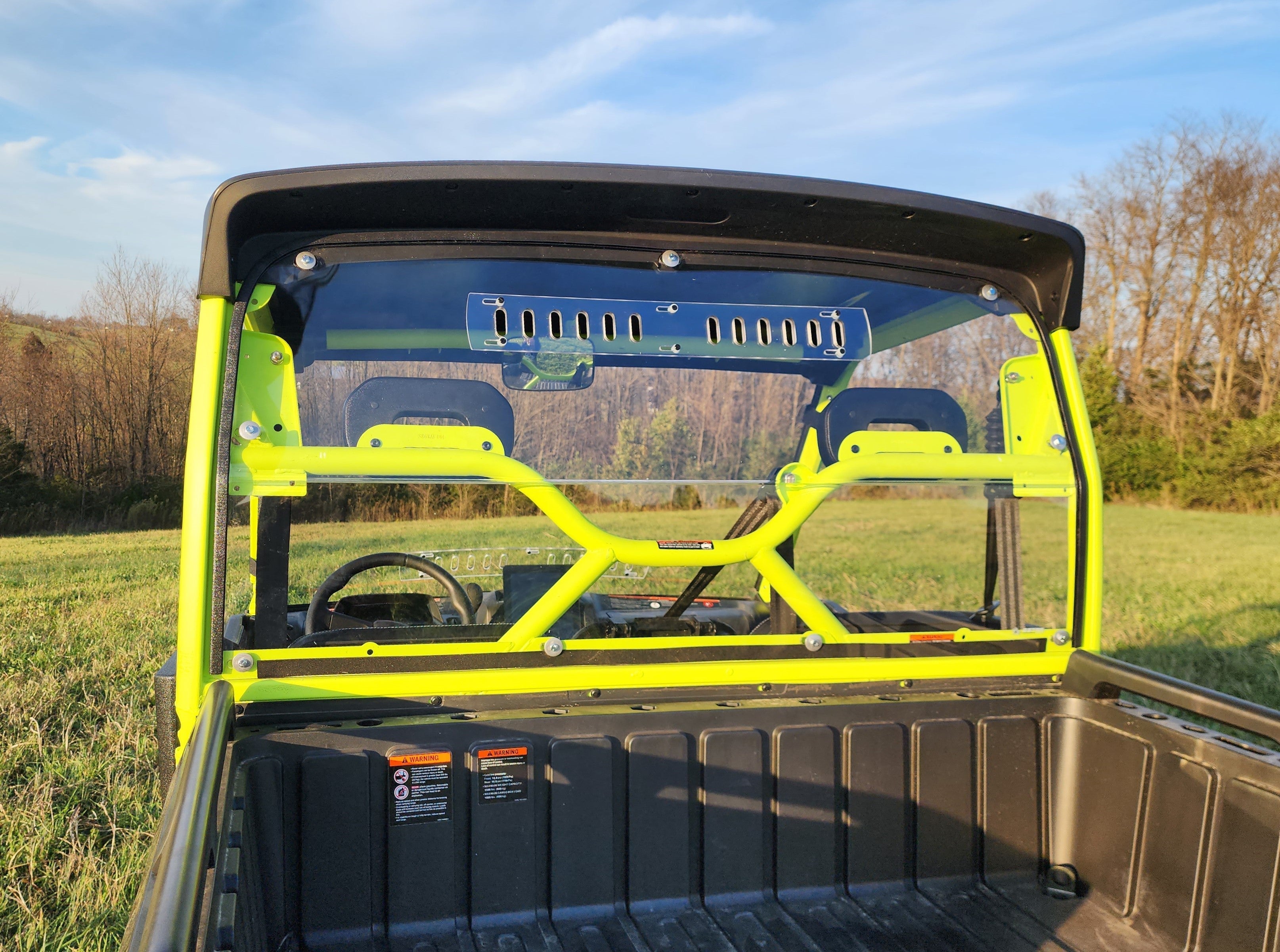 Photo of Segway UT10 - 1 Pc Lexan Back Panel FITS ONLY THE 2 DOOR MODEL! by 3 Star UTV - Premium Windshields for UTVs / Side by Sides