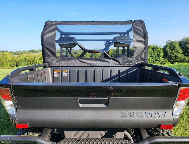 Photo of Segway UT10 Crew - Canvas Back Panel by 3 Star UTV - Premium Enclosures for UTVs / Side by Sides
