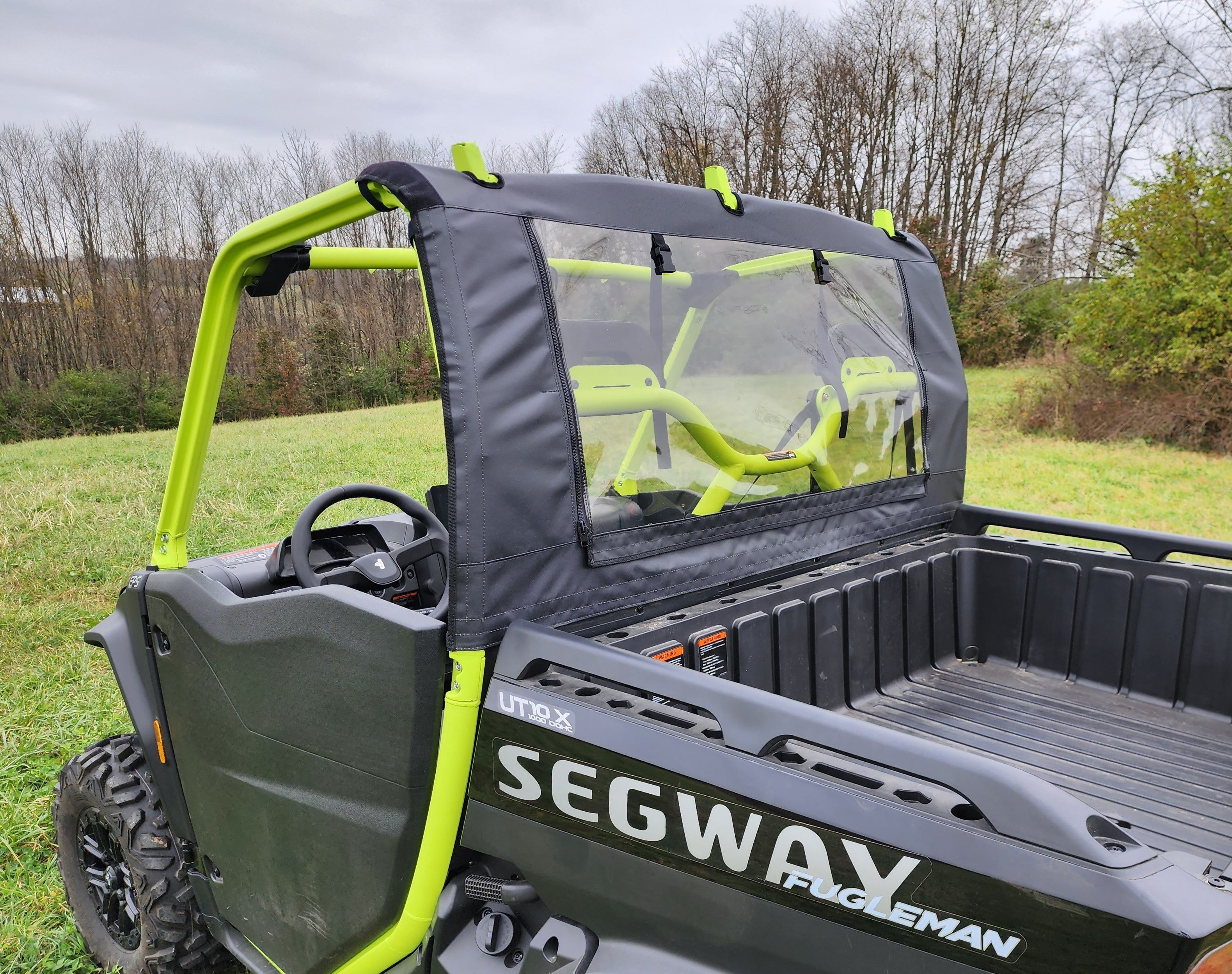 Photo of Segway UT10 - Soft Back Panel by 3 Star UTV - Premium Enclosures for UTVs / Side by Sides