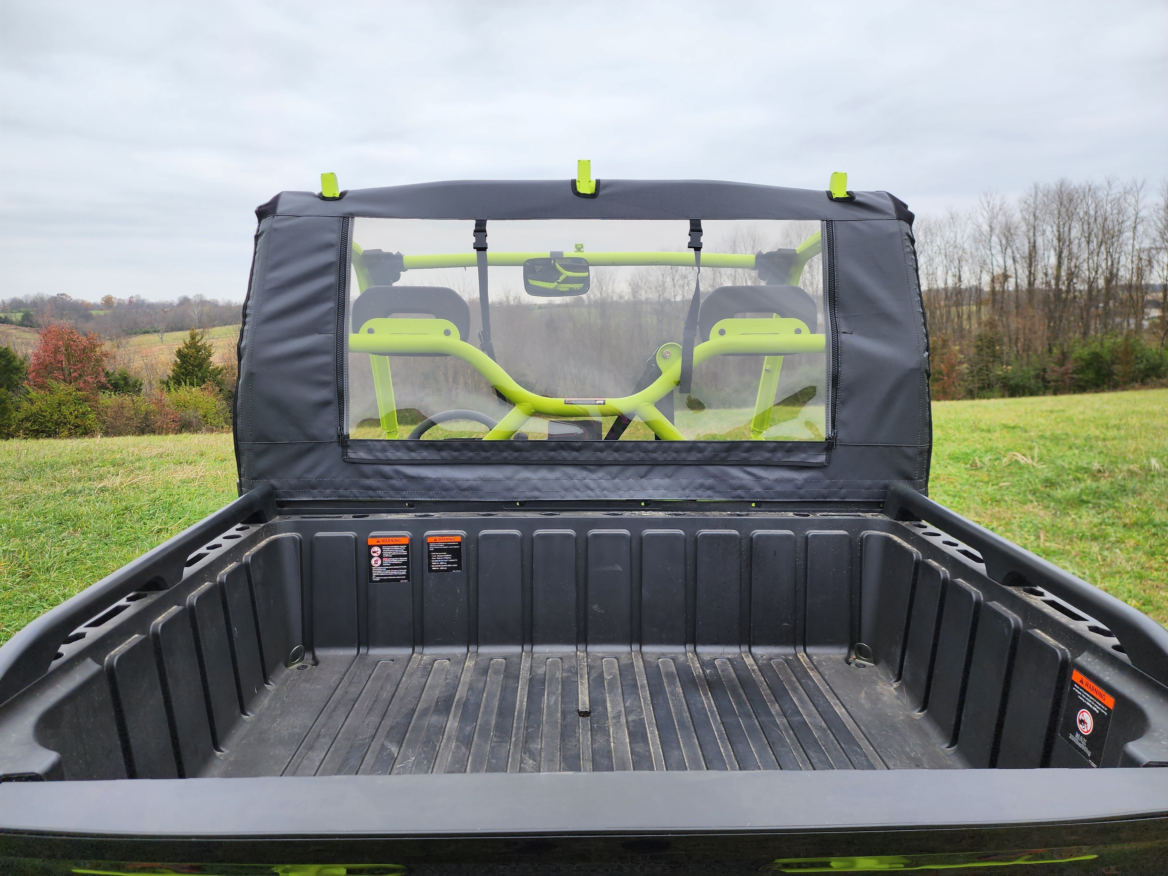 Photo of Segway UT10 - Soft Back Panel by 3 Star UTV - Premium Enclosures for UTVs / Side by Sides