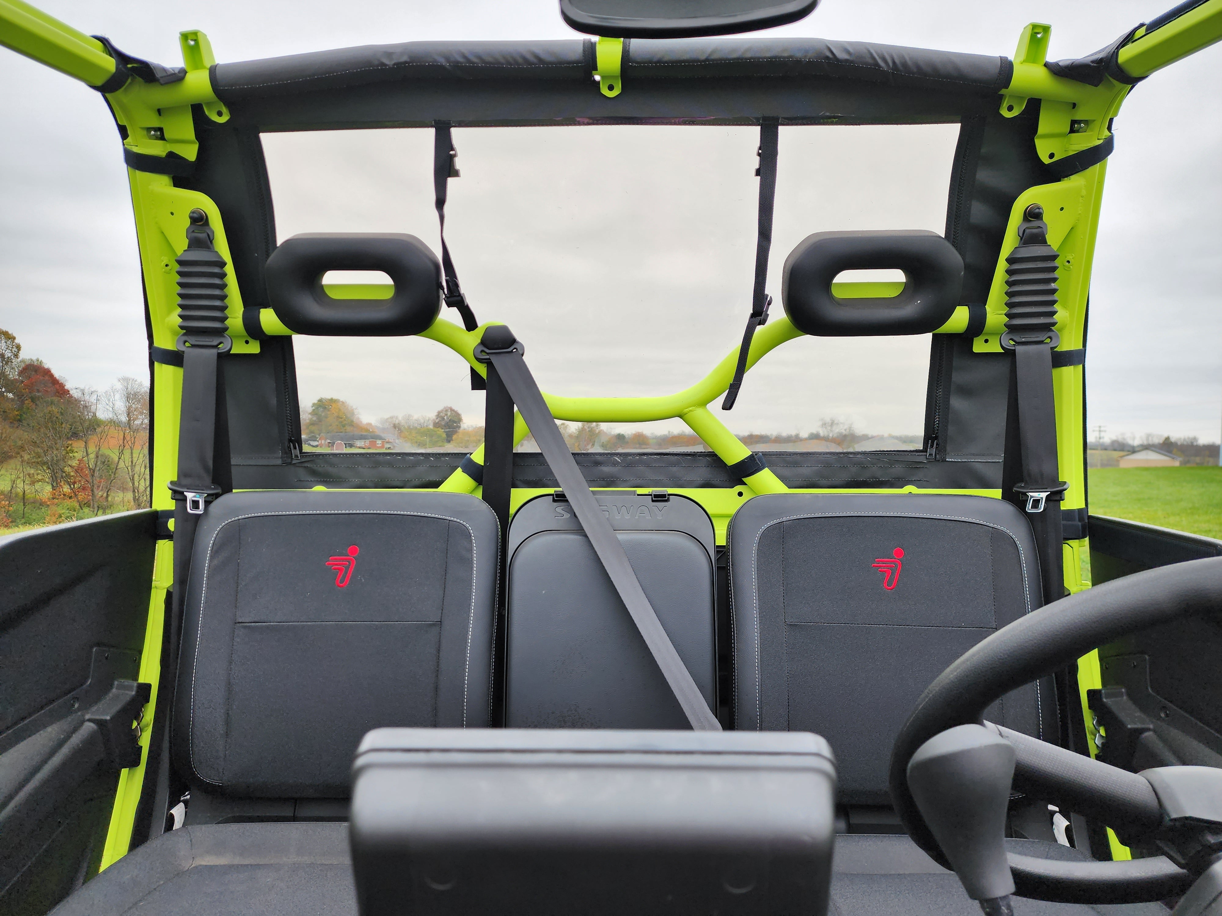 Photo of Segway UT10 - Soft Back Panel by 3 Star UTV - Premium Enclosures for UTVs / Side by Sides