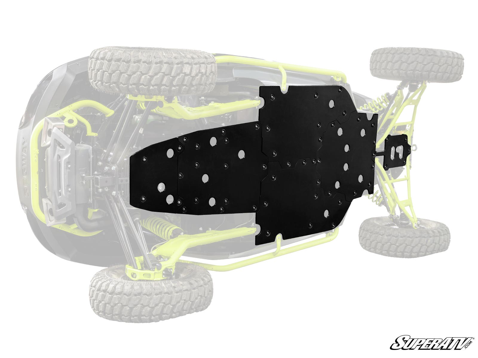 Photo of SuperATV Segway Villain Full Skid Plate by SuperATV - Premium Skid Plates & Guards for UTVs / Side by Sides