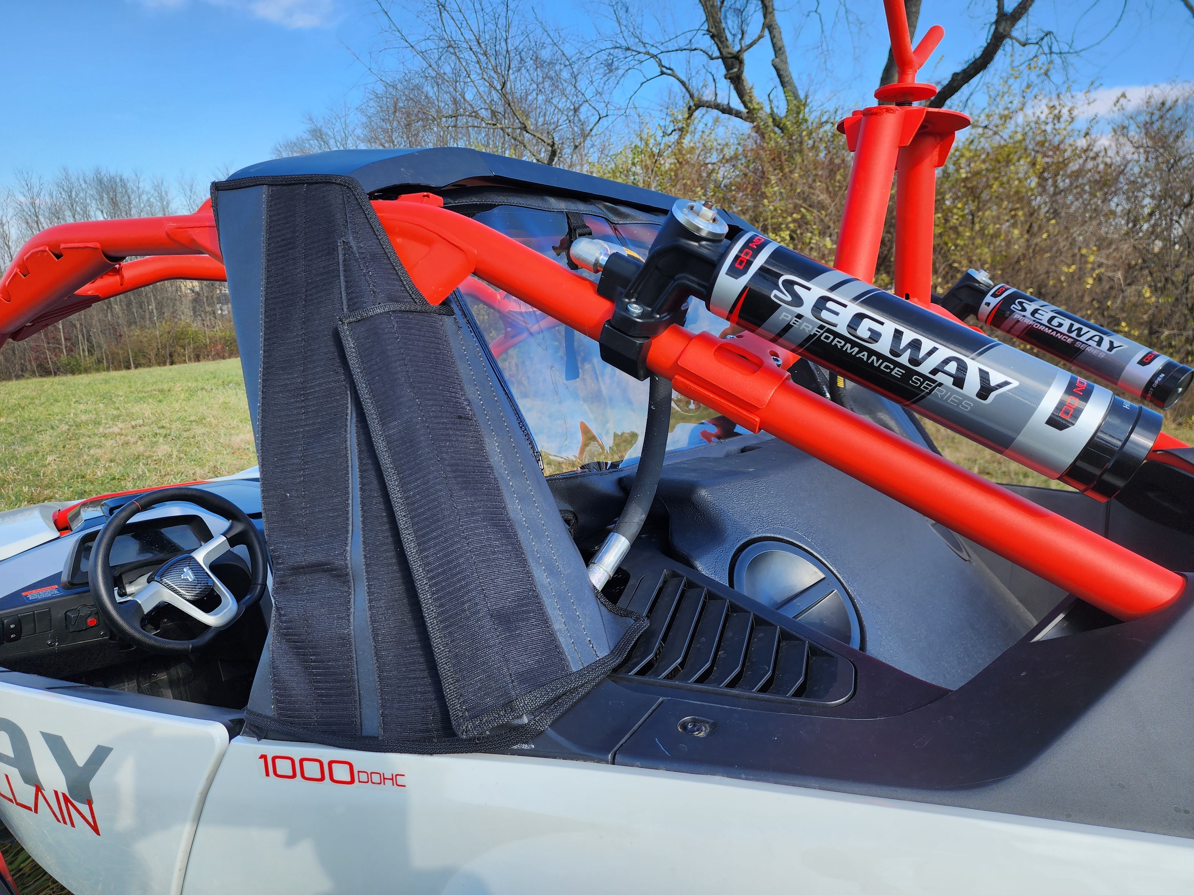 Photo of Segway Villain - Soft Rear Panel by 3 Star UTV - Premium Enclosures for UTVs / Side by Sides