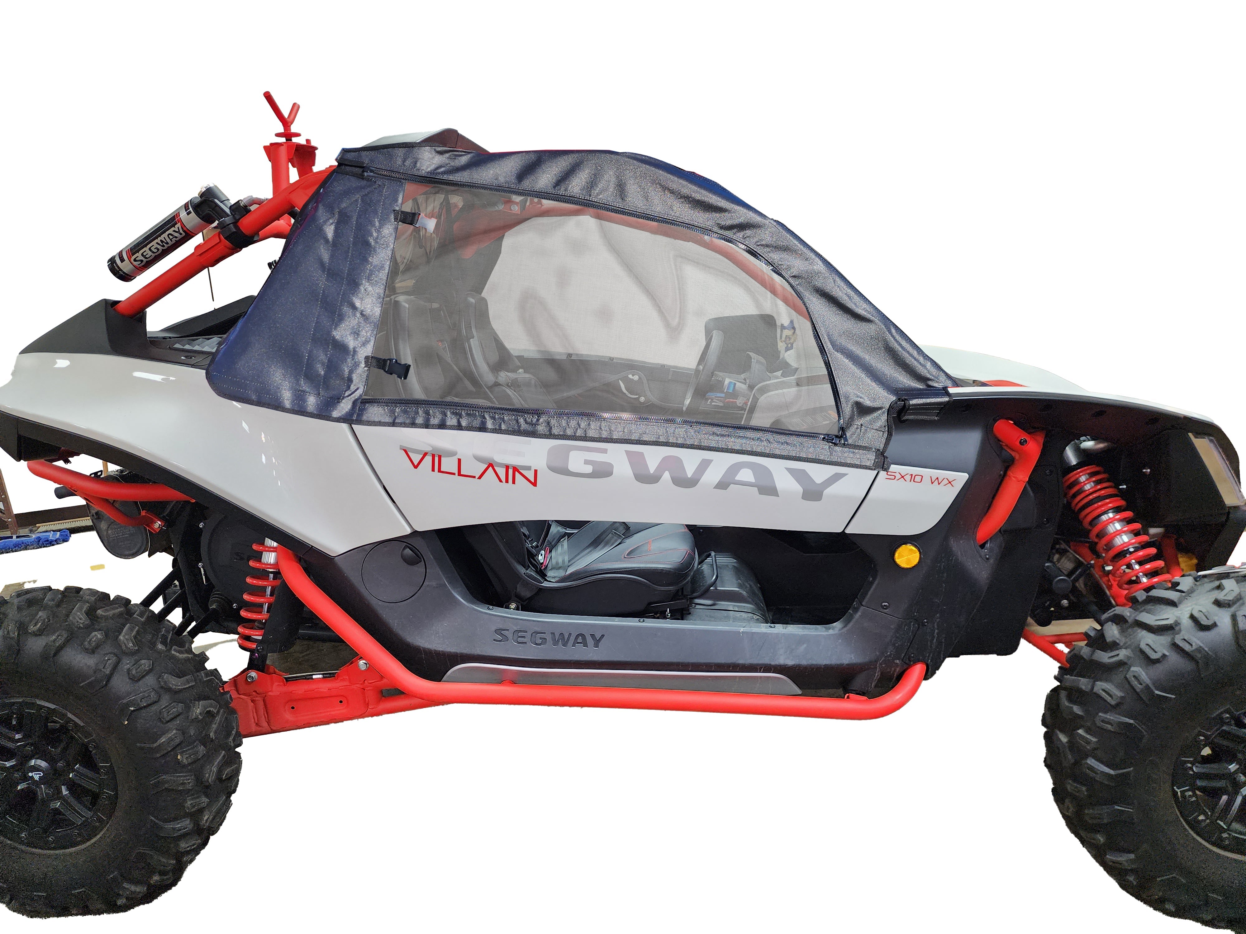 Photo of Segway Villain - Upper Doors with Mesh Windows by 3 Star UTV - Premium Enclosures for UTVs / Side by Sides