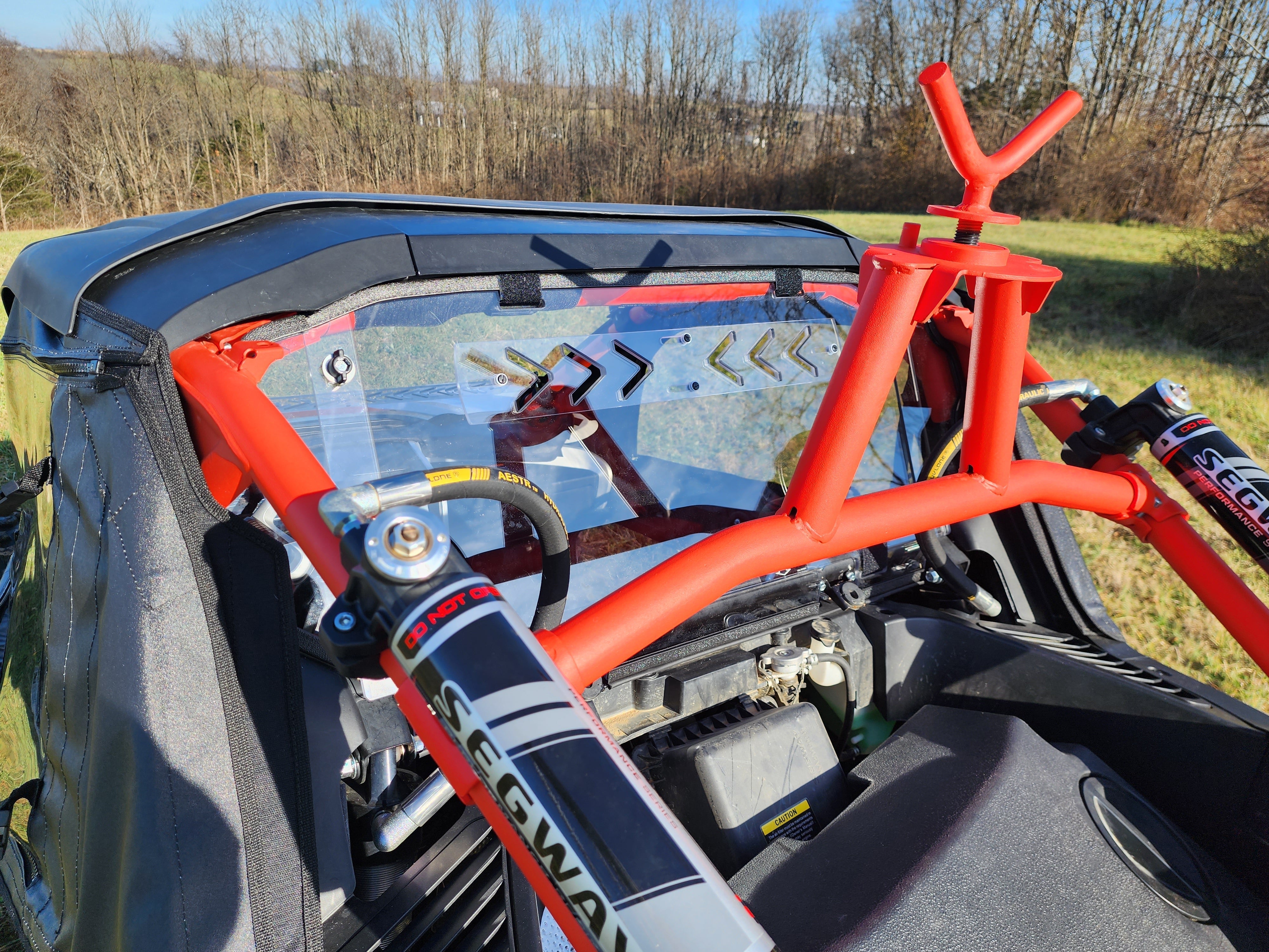 Photo of Segway Villain - Upper Soft Door/Rear Window Combo by 3 Star UTV - Premium Enclosures for UTVs / Side by Sides