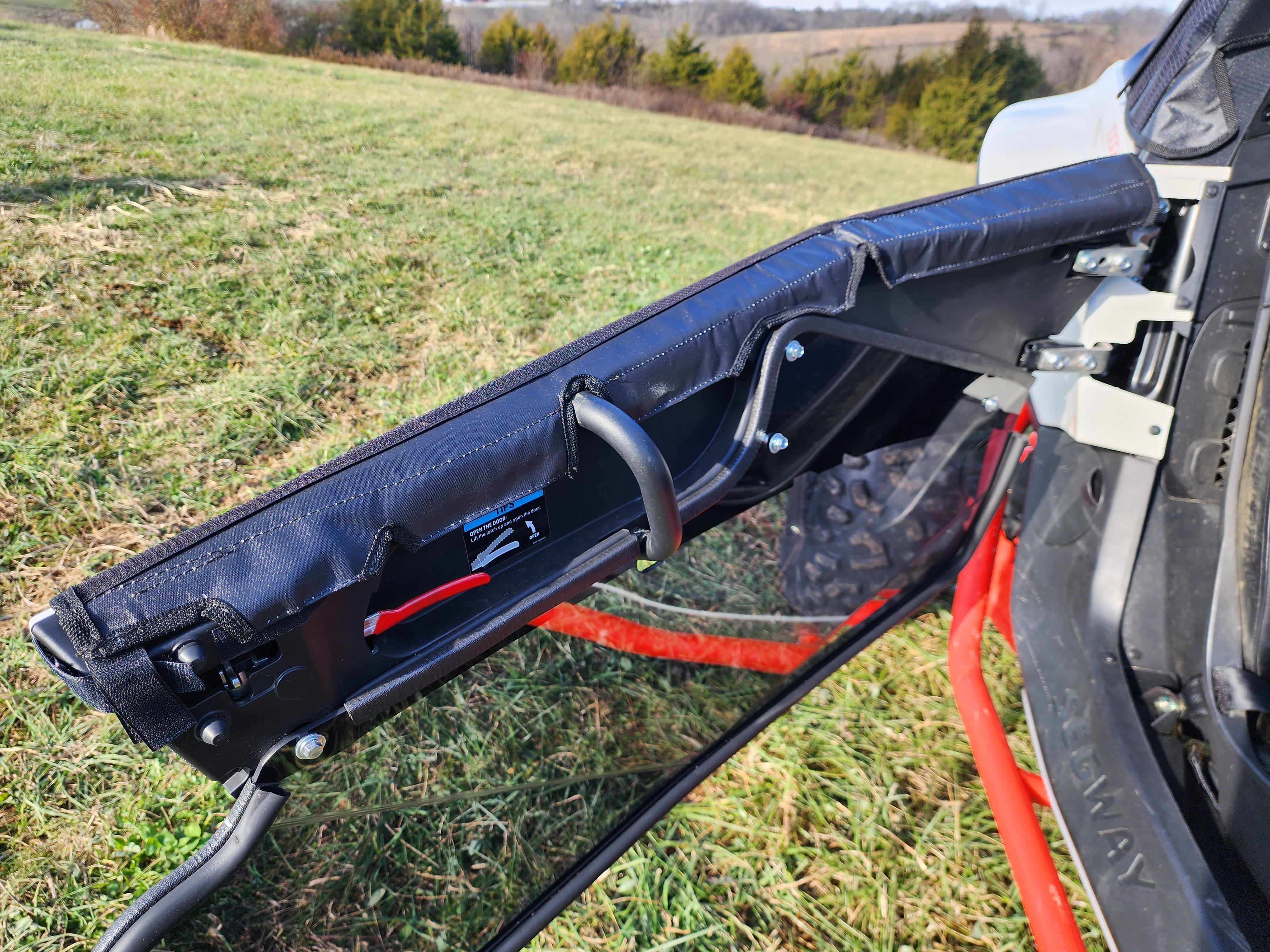 Photo of Segway Villain - Upper Soft Door/Rear Window Combo by 3 Star UTV - Premium Enclosures for UTVs / Side by Sides