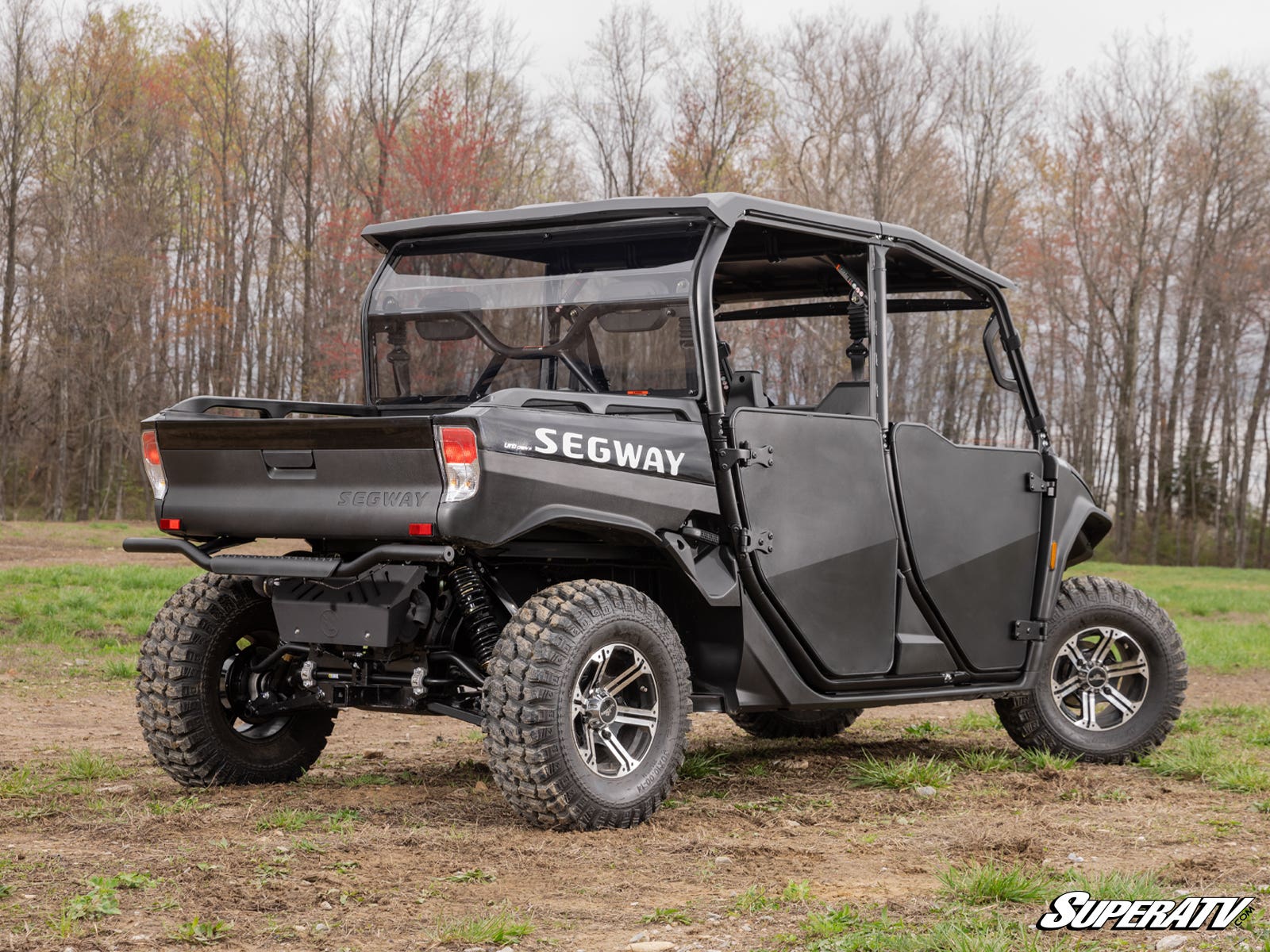 Photo of SuperATV Segway Fugleman UT10 Rear Windshield by SuperATV - Premium Windshields for UTVs / Side by Sides