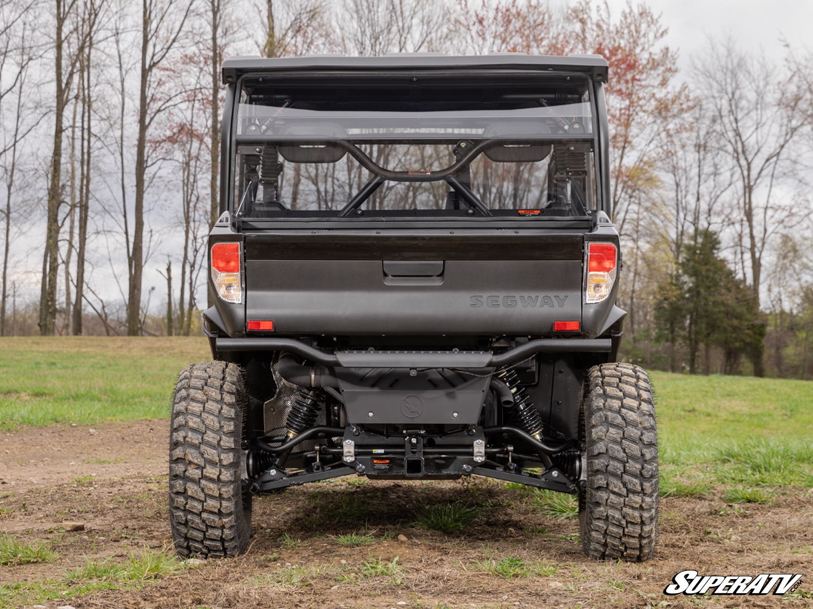 Photo of SuperATV Segway Fugleman UT10 Rear Windshield by SuperATV - Premium Windshields for UTVs / Side by Sides