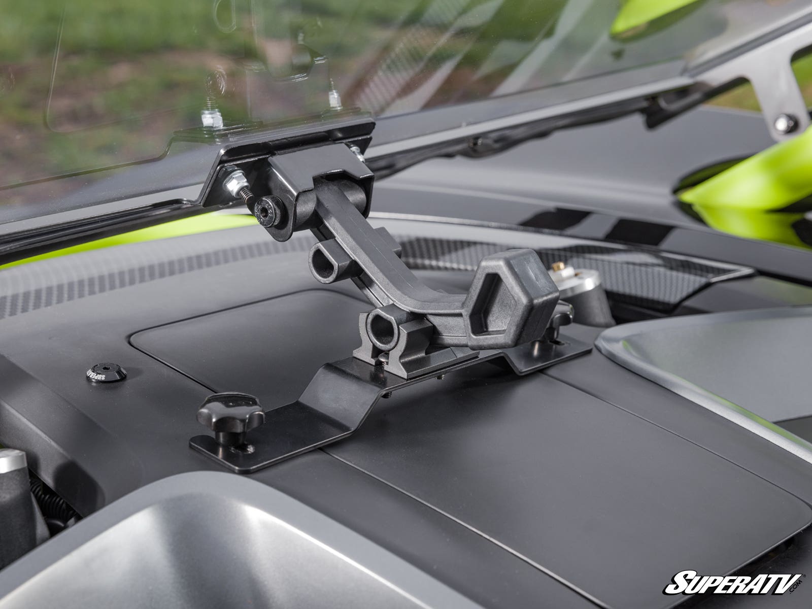 Photo of SuperATV Segway Villain Scratch-Resistant Flip Windshield by SuperATV - Premium Windshields for UTVs / Side by Sides