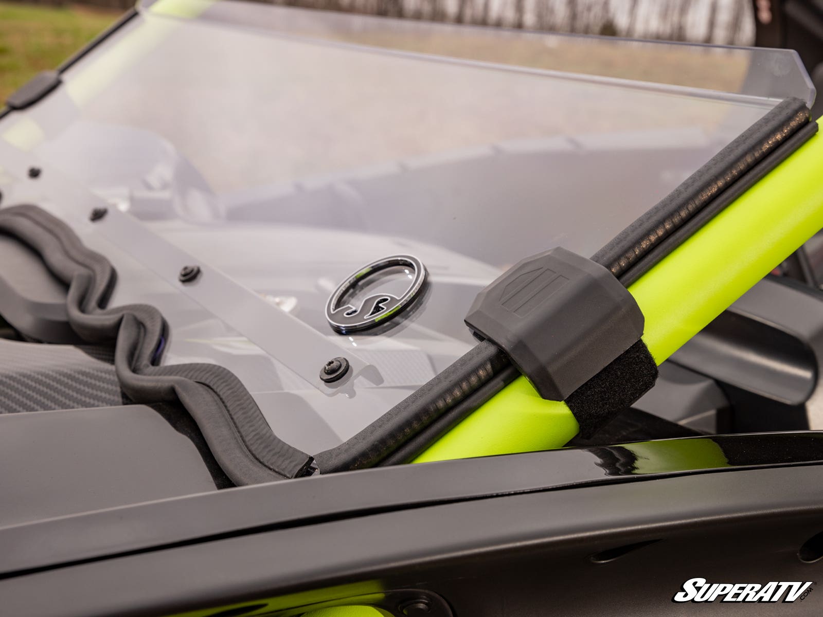 Photo of SuperATV Segway Villain Half Windshield by SuperATV - Premium Windshields for UTVs / Side by Sides