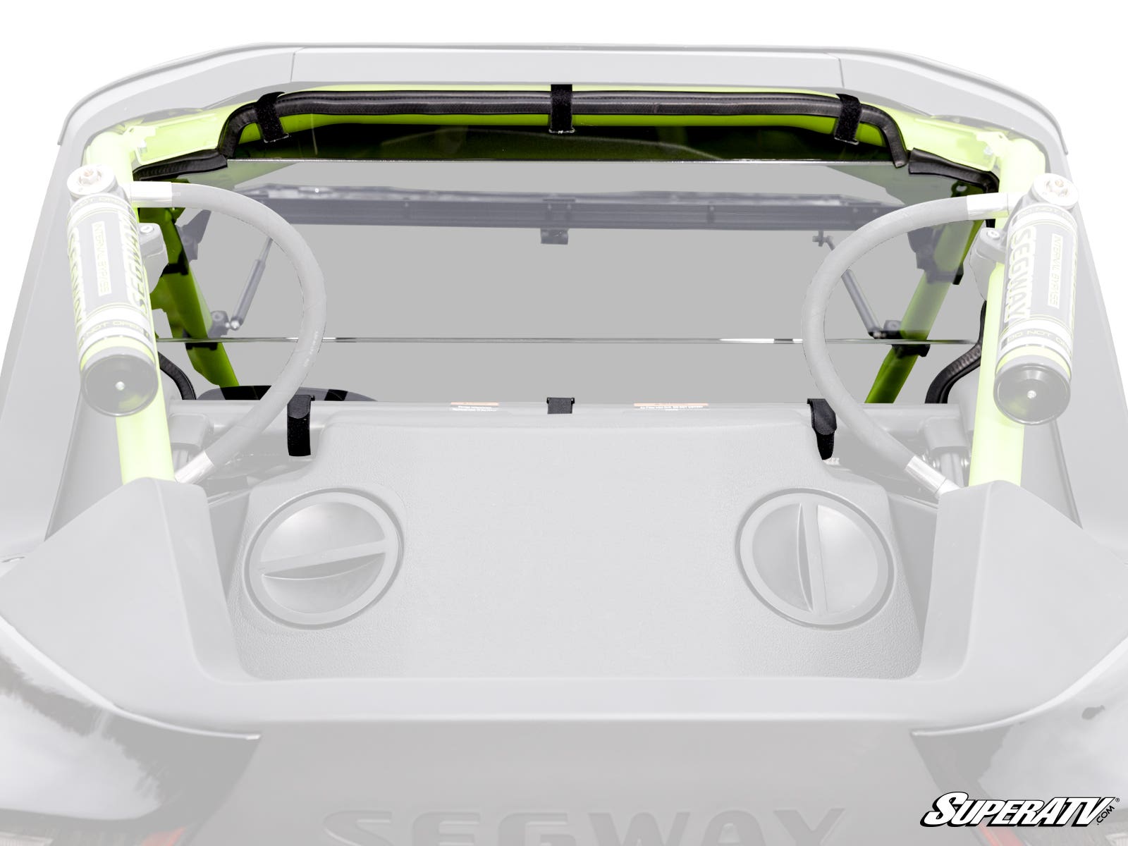 Photo of SuperATV Segway Villain Rear Windshield by SuperATV - Premium Windshields for UTVs / Side by Sides