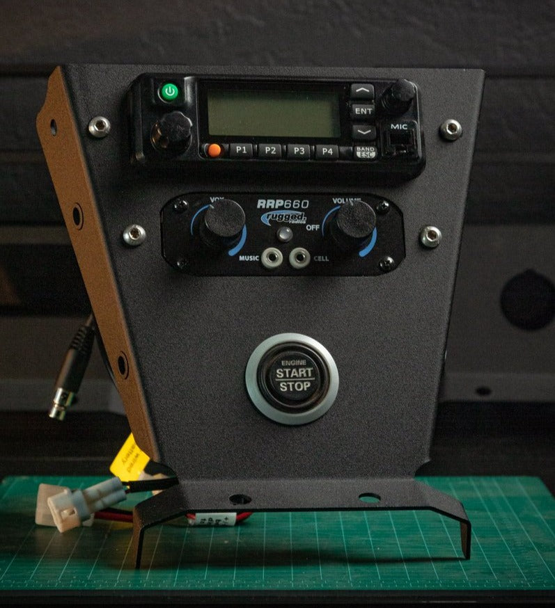Photo of SFM Rugged Radio Mount/RDM by StayFlush Motorsports - Premium Dash Accessories for UTVs / Side by Sides