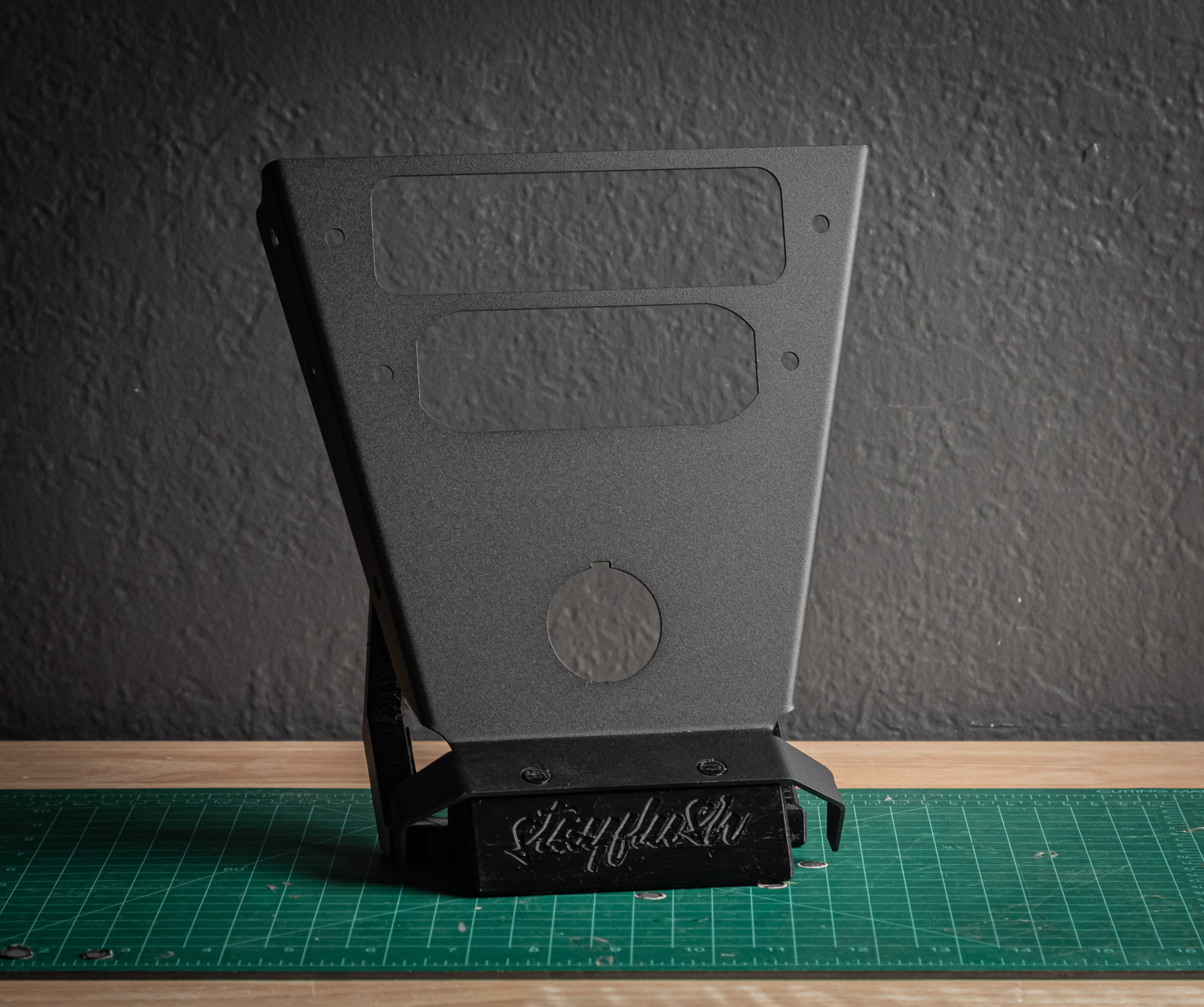 Photo of SFM M1/G1 Radio Mount (Classic) by StayFlush Motorsports - Premium CanamX3 Console for UTVs / Side by Sides