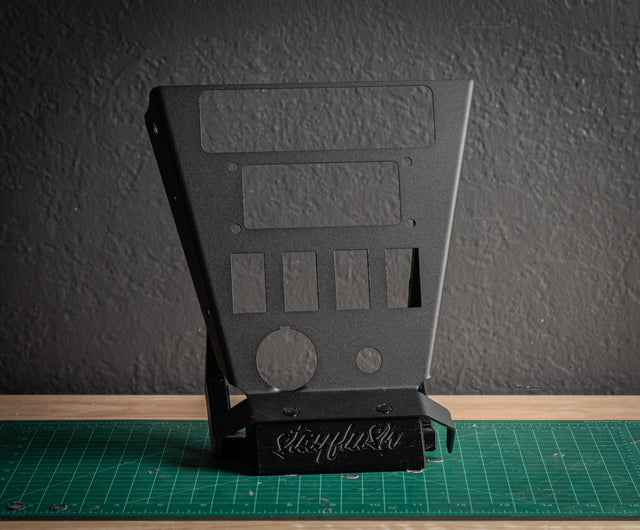 Photo of Canam X3 PCI Kenwood +4 by StayFlush Motorsports - Premium CanamX3 Console for UTVs / Side by Sides