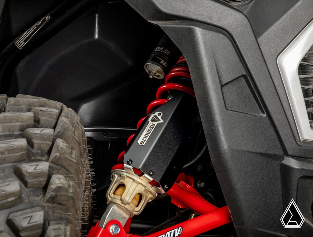 Photo of Assault Industries Extended Shock Guards // Front by Assault Industries - Premium Shocks, Springs, & Accessories for UTVs / Side by Sides