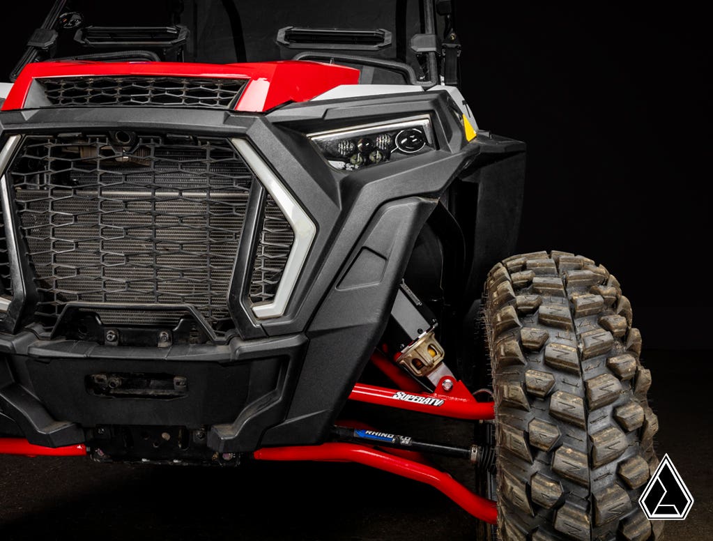 Photo of Assault Industries Extended Shock Guards // Front by Assault Industries - Premium Shocks, Springs, & Accessories for UTVs / Side by Sides