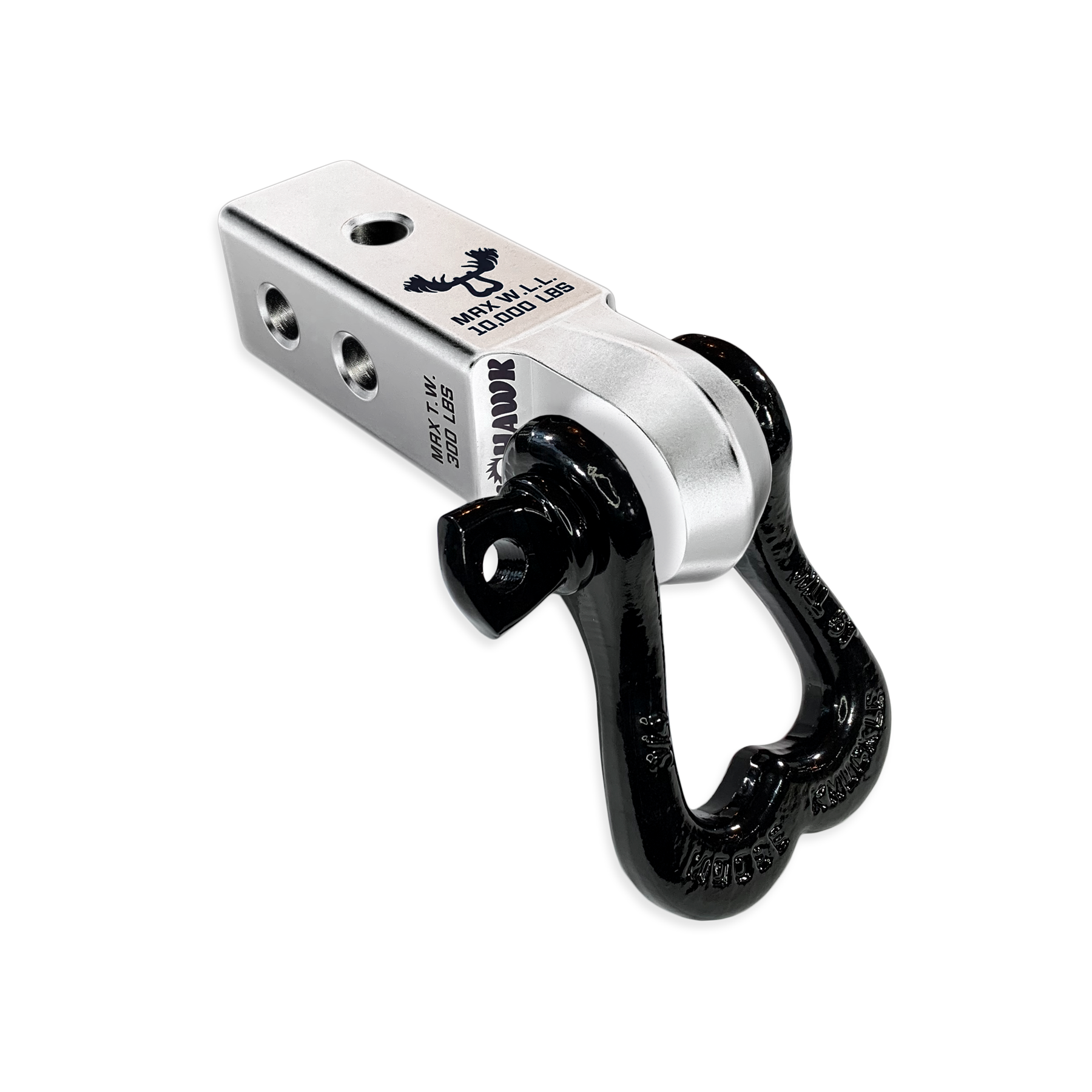 Photo of XL 3/4 Shackle and Mohawk 2.0 Receiver Combo by Forward Notion, LLC - Premium Recovery Gear for UTVs / Side by Sides