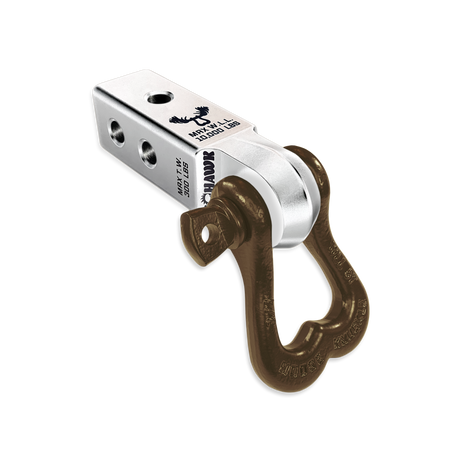 Photo of XL 3/4 Shackle and Mohawk 2.0 Receiver Combo by Forward Notion, LLC - Premium Recovery Gear for UTVs / Side by Sides