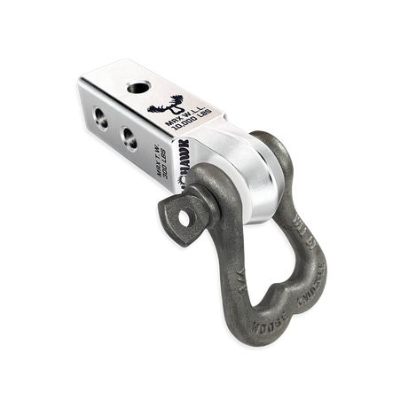 Photo of XL 3/4 Shackle and Mohawk 2.0 Receiver Combo by Forward Notion, LLC - Premium Recovery Gear for UTVs / Side by Sides