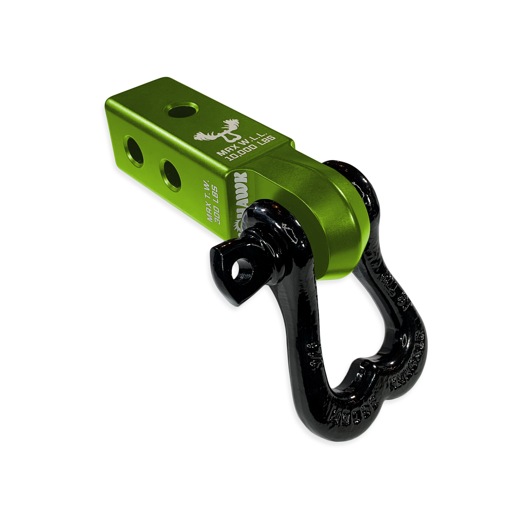 Photo of XL 3/4 Shackle and Mohawk 2.0 Receiver Combo by Forward Notion, LLC - Premium Recovery Gear for UTVs / Side by Sides