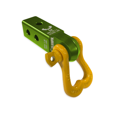 Photo of XL 3/4 Shackle and Mohawk 2.0 Receiver Combo by Forward Notion, LLC - Premium Recovery Gear for UTVs / Side by Sides