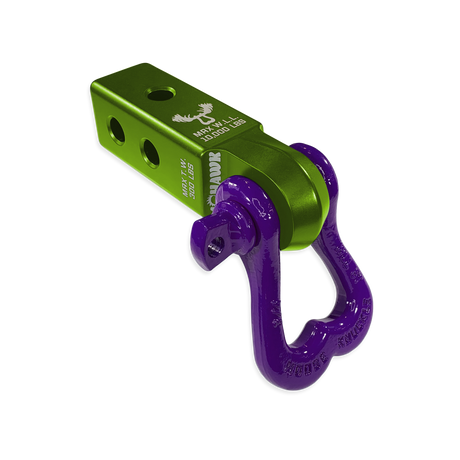 Photo of XL 3/4 Shackle and Mohawk 2.0 Receiver Combo by Forward Notion, LLC - Premium Recovery Gear for UTVs / Side by Sides