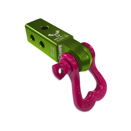 Photo of XL 3/4 Shackle and Mohawk 2.0 Receiver Combo by Forward Notion, LLC - Premium Recovery Gear for UTVs / Side by Sides