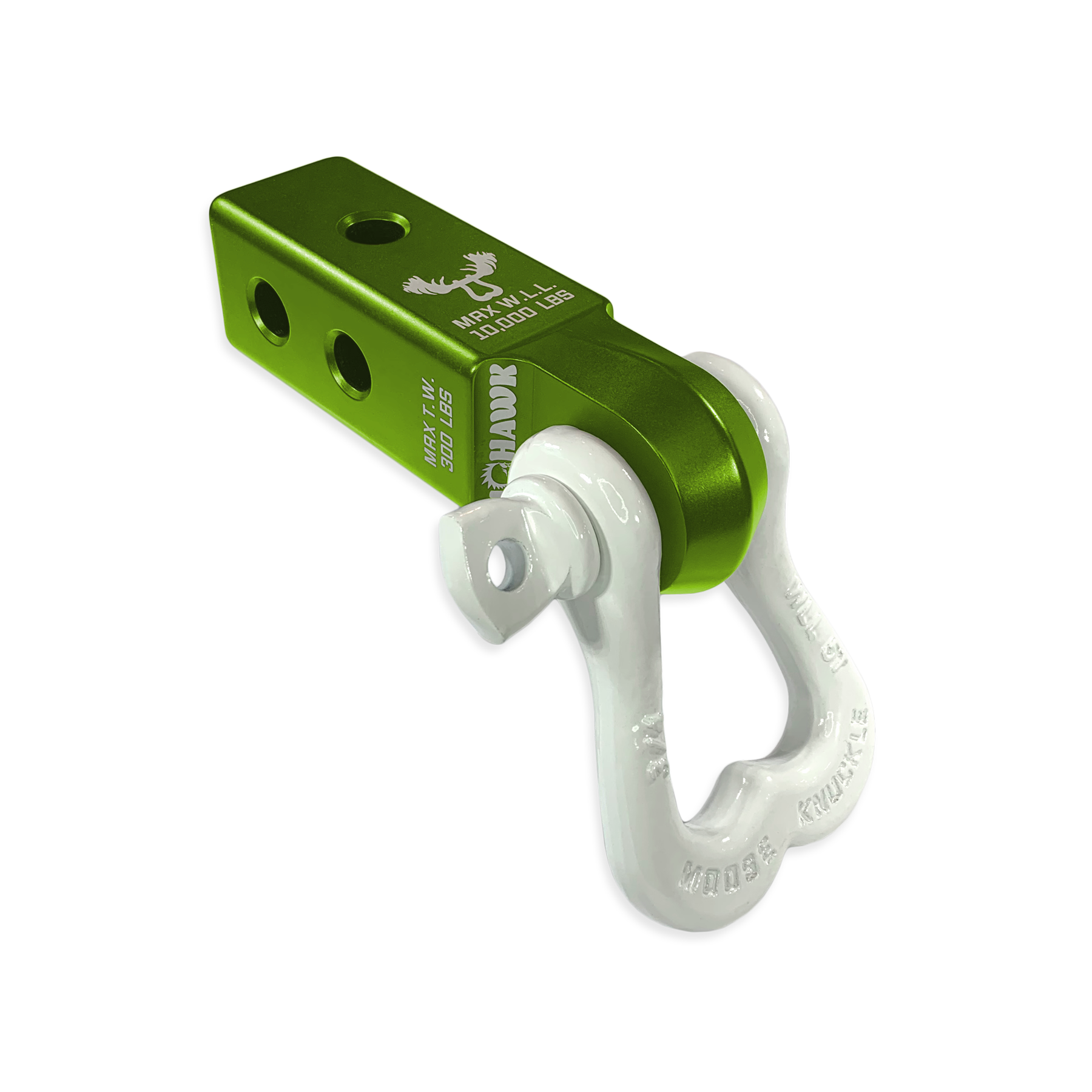 Photo of XL 3/4 Shackle and Mohawk 2.0 Receiver Combo by Forward Notion, LLC - Premium Recovery Gear for UTVs / Side by Sides