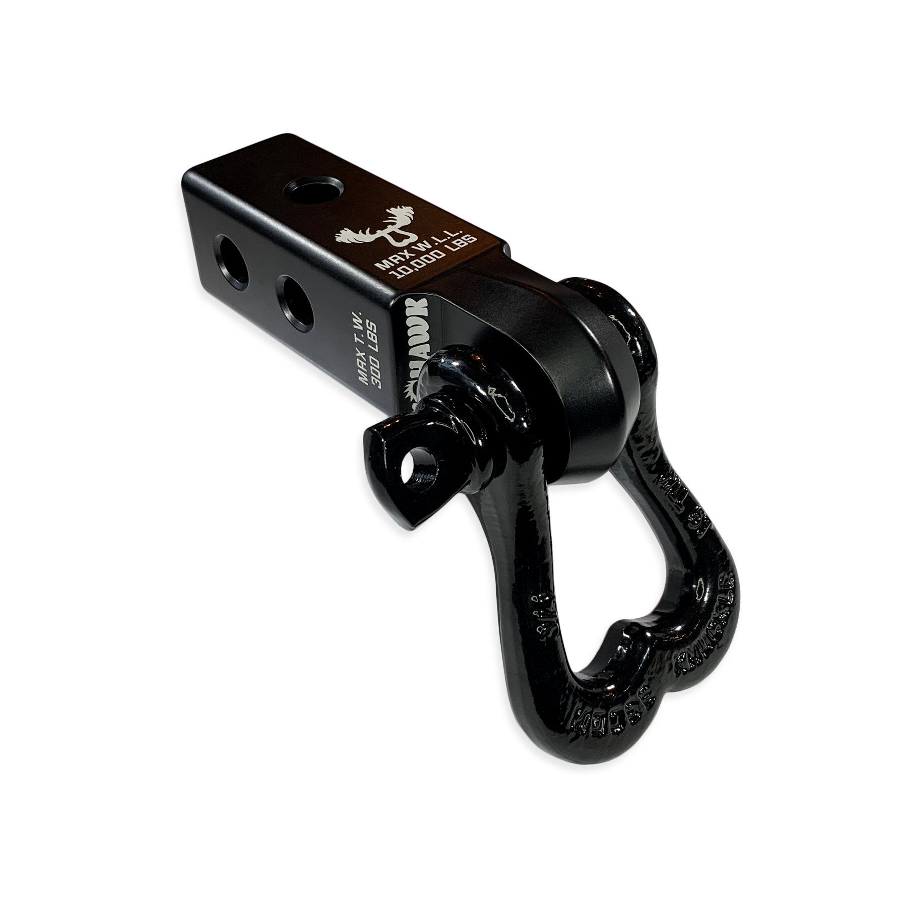 Photo of XL 3/4 Shackle and Mohawk 2.0 Receiver Combo by Forward Notion, LLC - Premium Recovery Gear for UTVs / Side by Sides