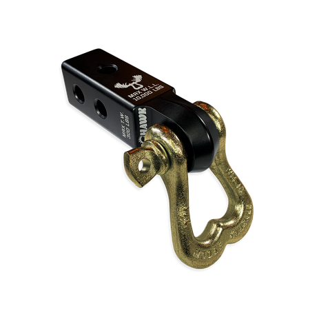 Photo of XL 3/4 Shackle and Mohawk 2.0 Receiver Combo by Forward Notion, LLC - Premium Recovery Gear for UTVs / Side by Sides