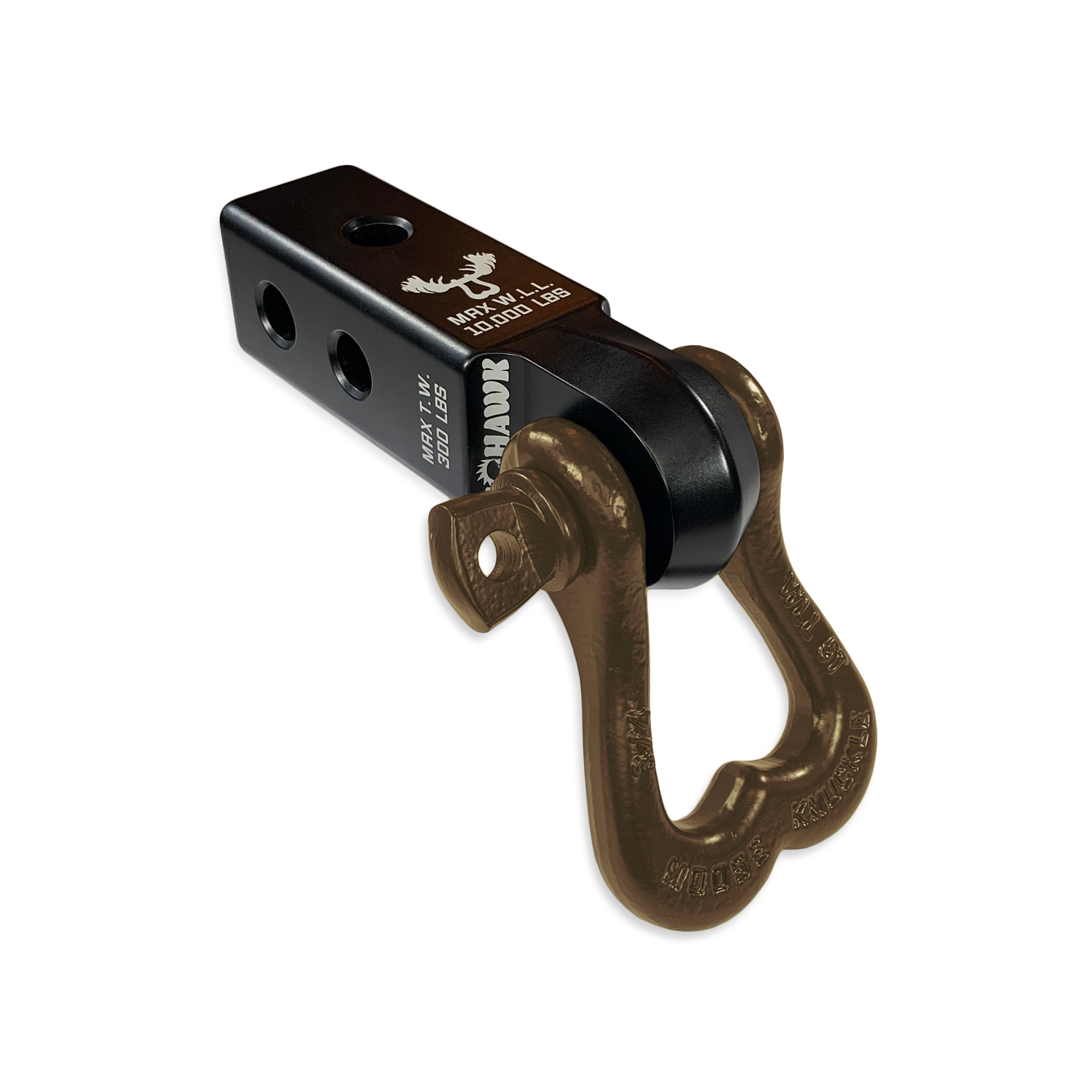 Photo of XL 3/4 Shackle and Mohawk 2.0 Receiver Combo by Forward Notion, LLC - Premium Recovery Gear for UTVs / Side by Sides