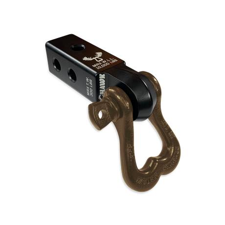 Photo of XL 3/4 Shackle and Mohawk 2.0 Receiver Combo by Forward Notion, LLC - Premium Recovery Gear for UTVs / Side by Sides