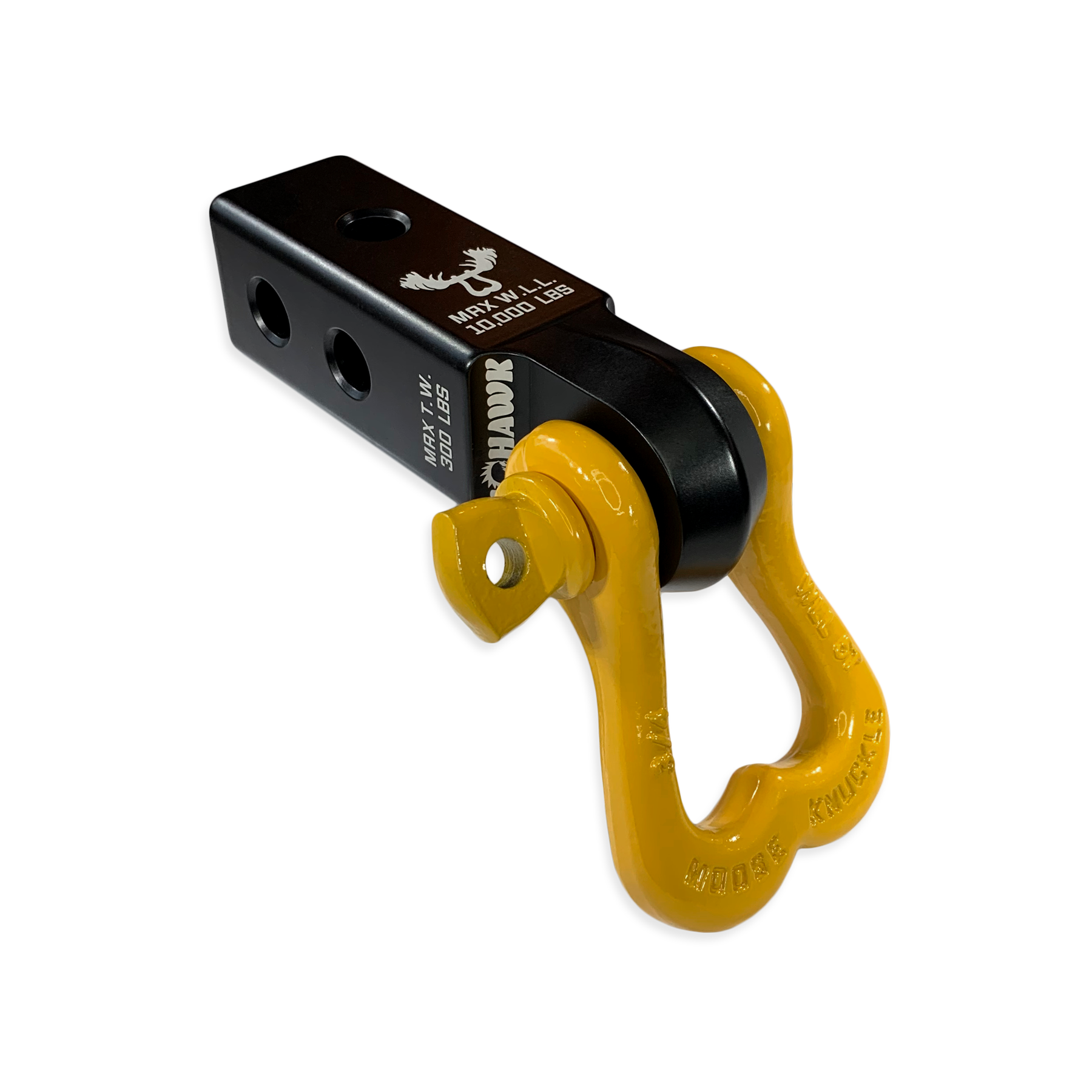Photo of XL 3/4 Shackle and Mohawk 2.0 Receiver Combo by Forward Notion, LLC - Premium Recovery Gear for UTVs / Side by Sides