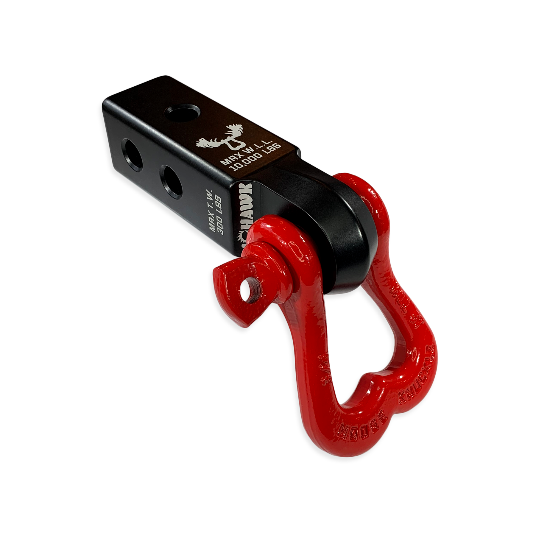 Photo of XL 3/4 Shackle and Mohawk 2.0 Receiver Combo by Forward Notion, LLC - Premium Recovery Gear for UTVs / Side by Sides