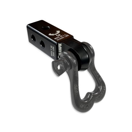 Photo of XL 3/4 Shackle and Mohawk 2.0 Receiver Combo by Forward Notion, LLC - Premium Recovery Gear for UTVs / Side by Sides