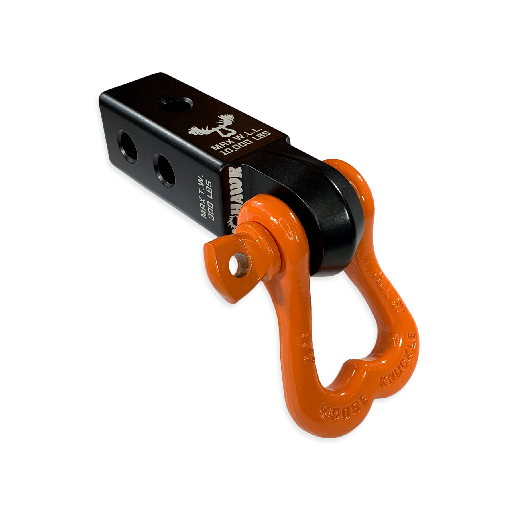 Photo of XL 3/4 Shackle and Mohawk 2.0 Receiver Combo by Forward Notion, LLC - Premium Recovery Gear for UTVs / Side by Sides