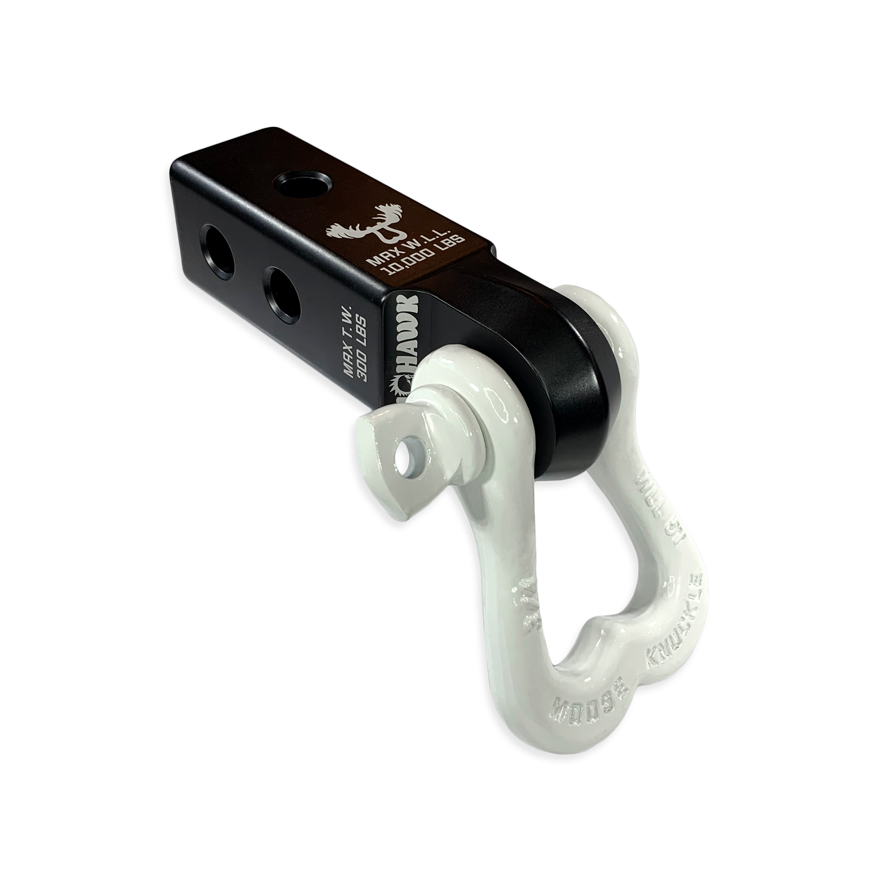 Photo of XL 3/4 Shackle and Mohawk 2.0 Receiver Combo by Forward Notion, LLC - Premium Recovery Gear for UTVs / Side by Sides
