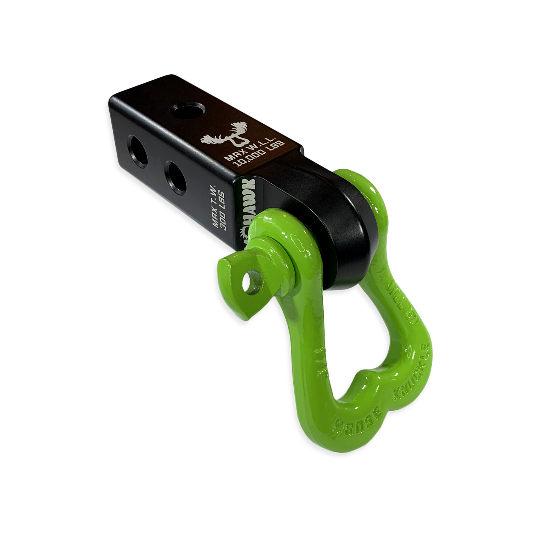 Photo of XL 3/4 Shackle and Mohawk 2.0 Receiver Combo by Forward Notion, LLC - Premium Recovery Gear for UTVs / Side by Sides