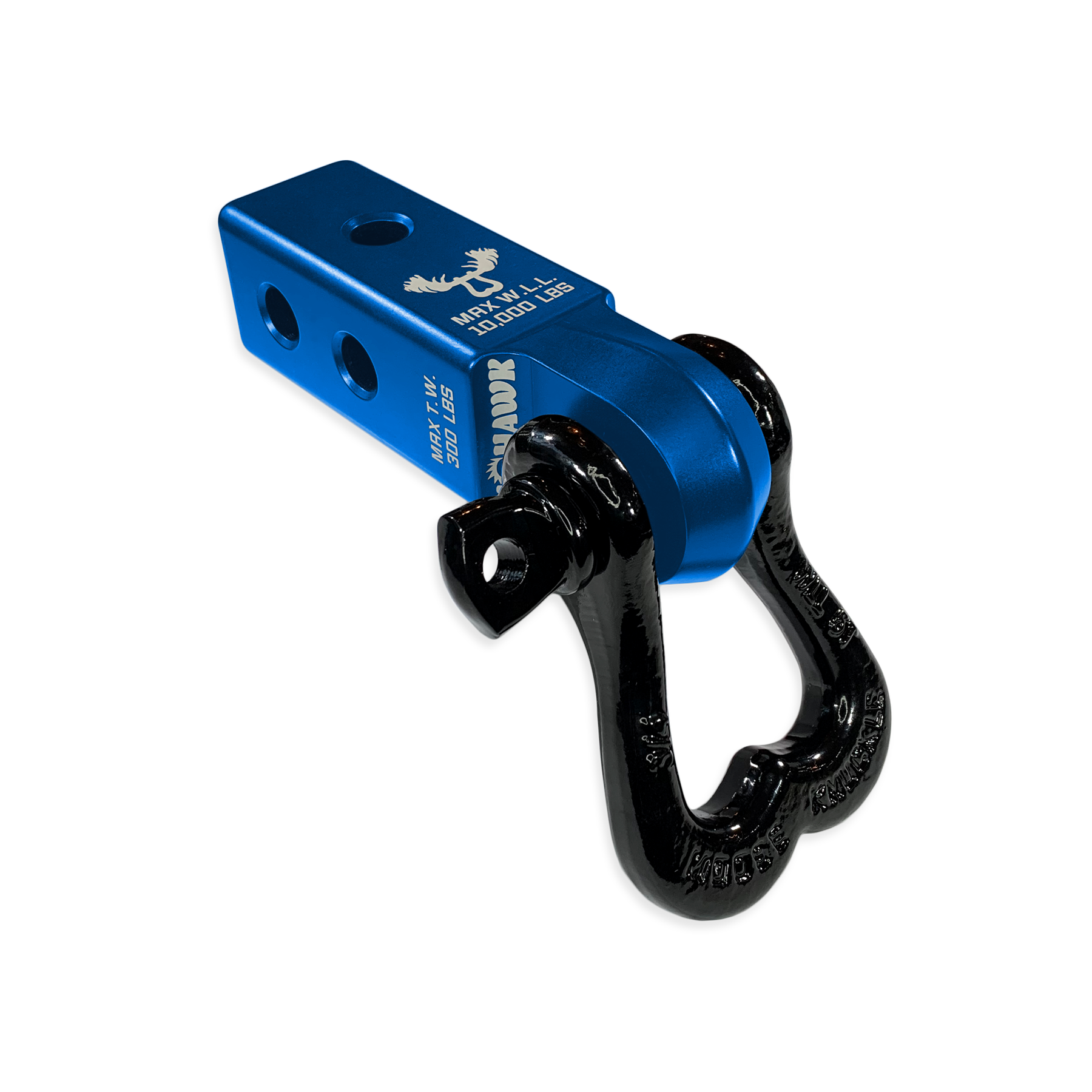 Photo of XL 3/4 Shackle and Mohawk 2.0 Receiver Combo by Forward Notion, LLC - Premium Recovery Gear for UTVs / Side by Sides
