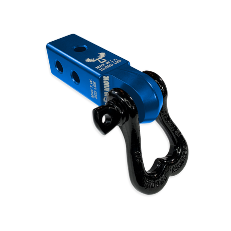 Photo of XL 3/4 Shackle and Mohawk 2.0 Receiver Combo by Forward Notion, LLC - Premium Recovery Gear for UTVs / Side by Sides