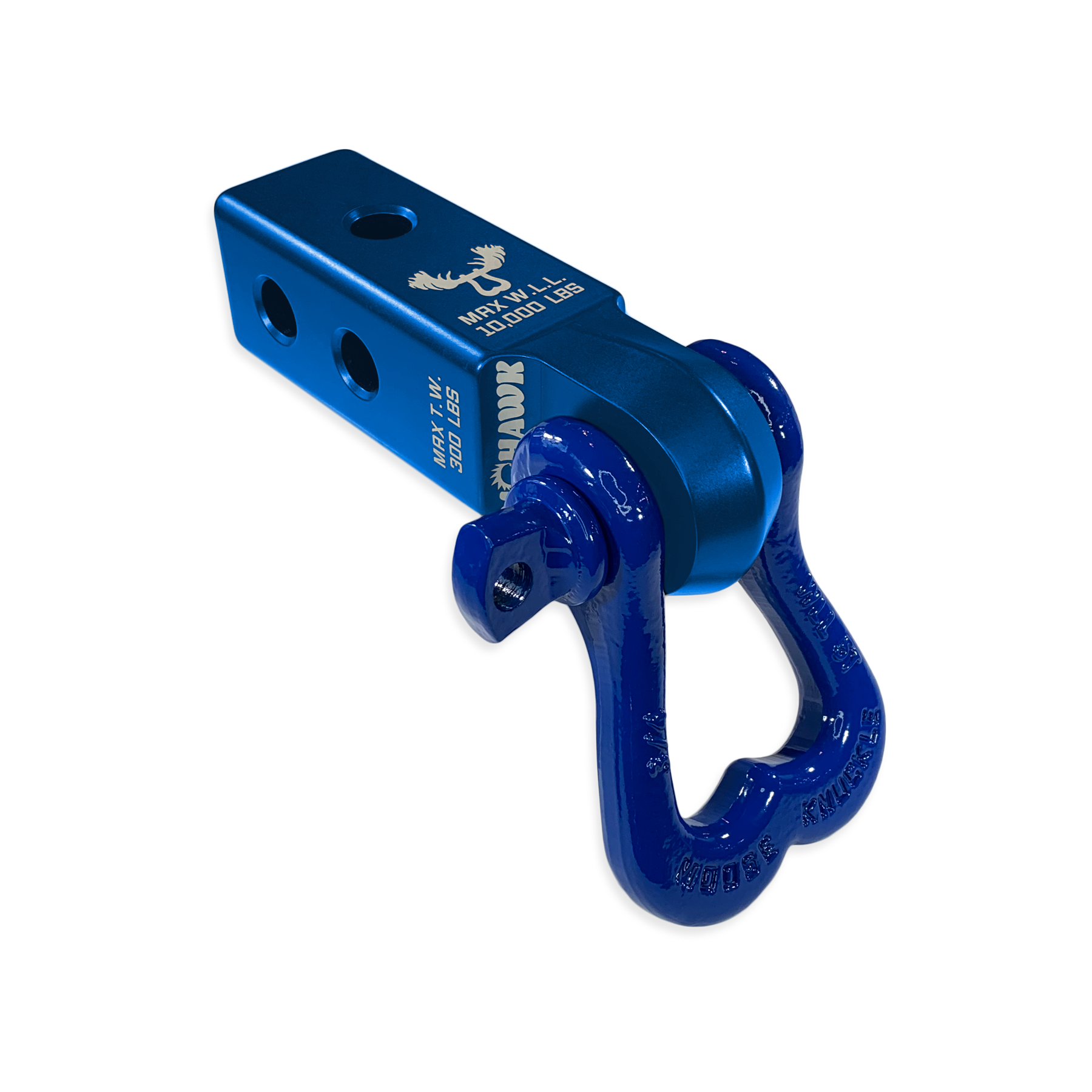 Photo of XL 3/4 Shackle and Mohawk 2.0 Receiver Combo by Forward Notion, LLC - Premium Recovery Gear for UTVs / Side by Sides