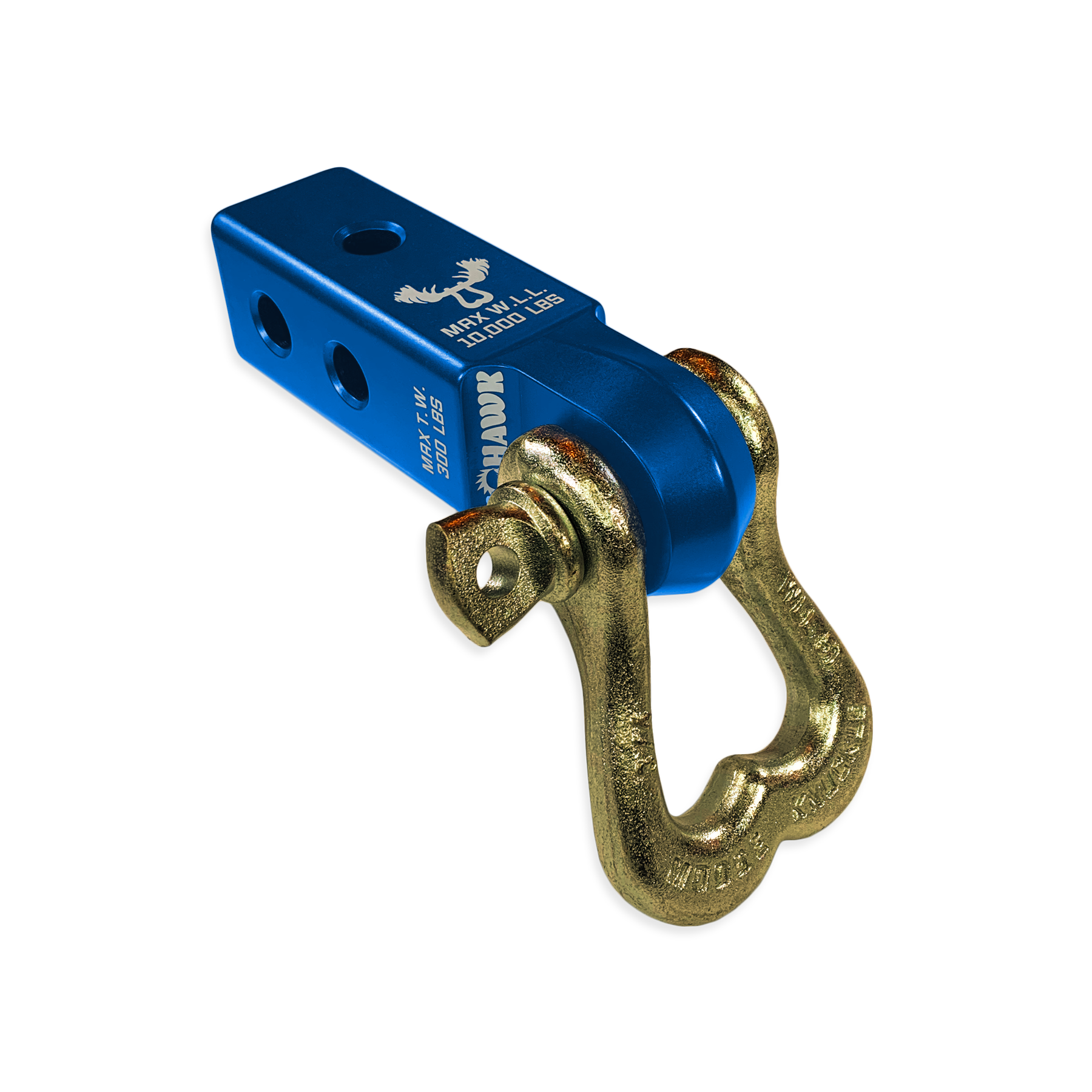 Photo of XL 3/4 Shackle and Mohawk 2.0 Receiver Combo by Forward Notion, LLC - Premium Recovery Gear for UTVs / Side by Sides