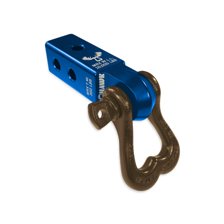 Photo of XL 3/4 Shackle and Mohawk 2.0 Receiver Combo by Forward Notion, LLC - Premium Recovery Gear for UTVs / Side by Sides