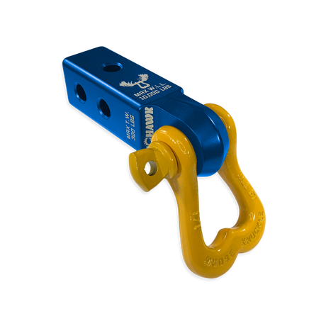 Photo of XL 3/4 Shackle and Mohawk 2.0 Receiver Combo by Forward Notion, LLC - Premium Recovery Gear for UTVs / Side by Sides