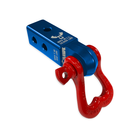 Photo of XL 3/4 Shackle and Mohawk 2.0 Receiver Combo by Forward Notion, LLC - Premium Recovery Gear for UTVs / Side by Sides