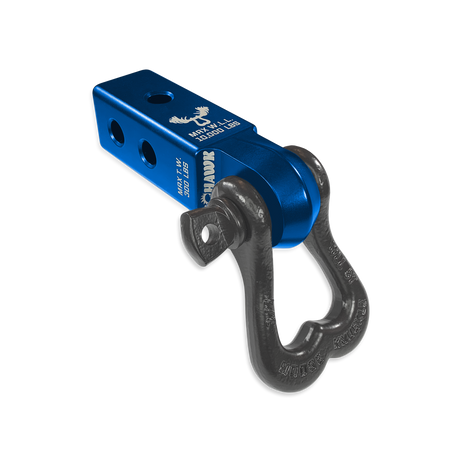Photo of XL 3/4 Shackle and Mohawk 2.0 Receiver Combo by Forward Notion, LLC - Premium Recovery Gear for UTVs / Side by Sides