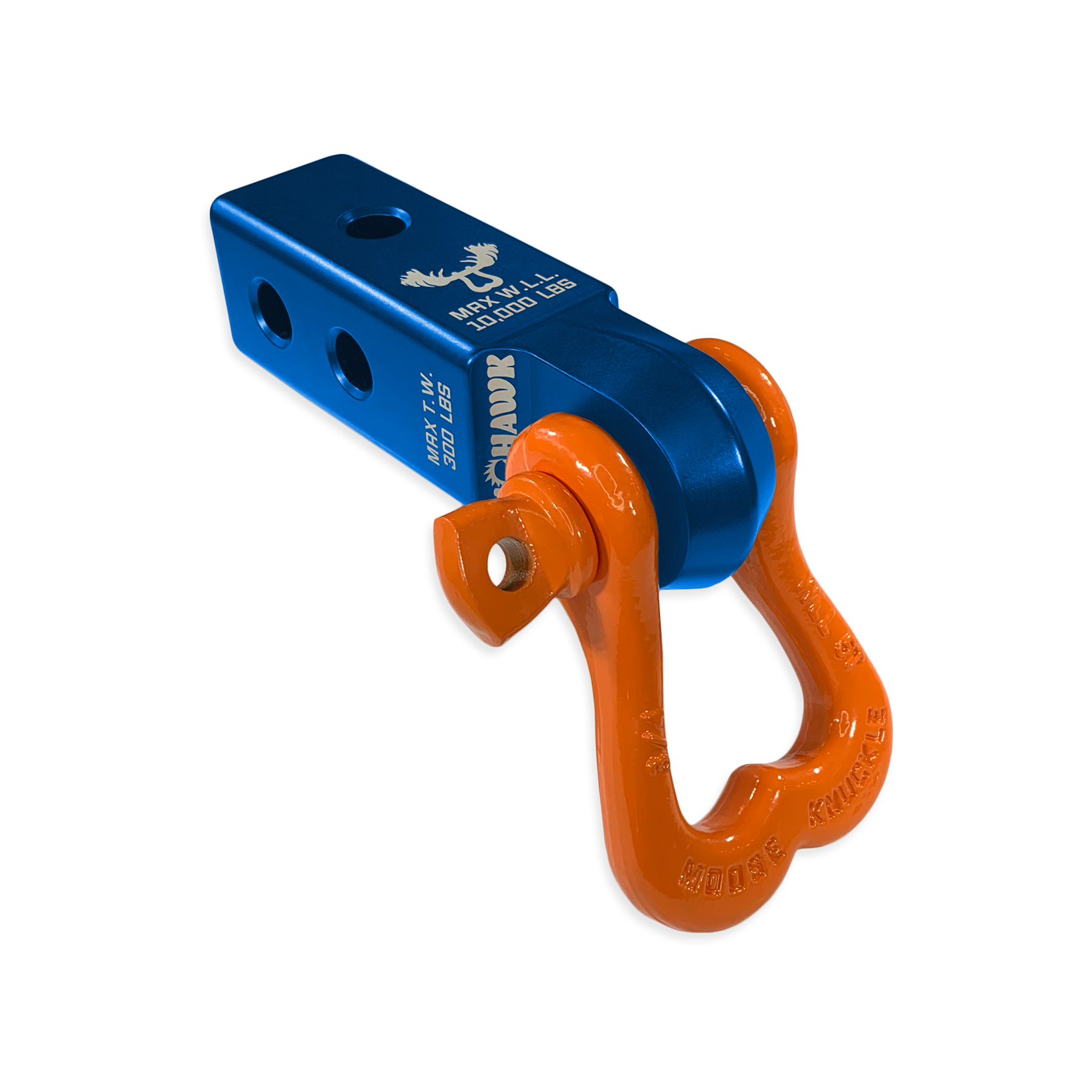 Photo of XL 3/4 Shackle and Mohawk 2.0 Receiver Combo by Forward Notion, LLC - Premium Recovery Gear for UTVs / Side by Sides