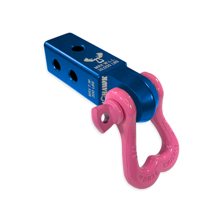 Photo of XL 3/4 Shackle and Mohawk 2.0 Receiver Combo by Forward Notion, LLC - Premium Recovery Gear for UTVs / Side by Sides